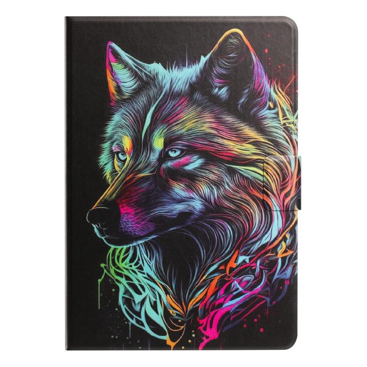 Custodia per tablet in pelle vegana con texture litchi e stampa Volt., For Samsung Galaxy Tab A11 / A9, For Samsung Galaxy Tab A7 Lite / T220, For Samsung Galaxy Tab A 10.1 2019 / T510
