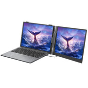 Blackview SCM6 14 inch Portable Laptop Ultra-thin LCD Monitor Screen Extender with Stand, SCM6