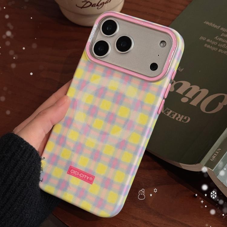 CICI-CITY CH-61 Custodia magnetica per telefono con motivo a pastelli a cera, For iPhone 17 Pro Max, For iPhone 17 Pro