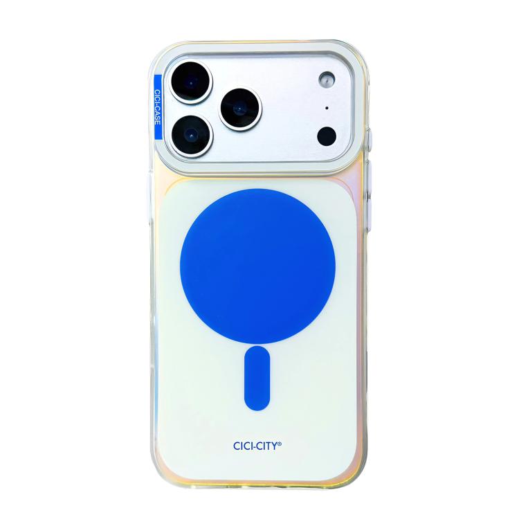 CICI-CITY CH-63 Custodia magnetica per telefono a tinta unita con effetto luce e ombra, For iPhone 17 Pro Max, For iPhone 17 Pro