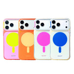 CICI-CITY CH-63 Custodia magnetica per telefono a tinta unita con effetto luce e ombra, For iPhone 17 Pro Max, For iPhone 17 Pro