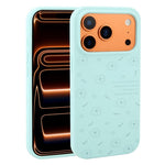 Custodia silicone liquido con stampa floreale per iPhone 17 Pro M
