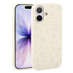 Custodia silicone liquido con stampa floreale per iPhone 17 Pro M
