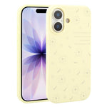 Custodia silicone liquido con stampa floreale per iPhone 17 Pro M