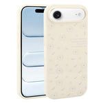 Custodia silicone liquido con stampa floreale per iPhone 17 Pro M