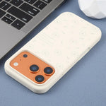 Custodia per telefono in silicone liquido con fori grandi e stampa floreale a margherite., For iPhone 14 Plus, For iPhone 14, For iPhone 14 Pro, For iPhone 14 Pro Max