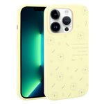 Custodia per telefono in silicone liquido con fori grandi e stampa floreale a margherite., For iPhone 13 Pro Max, For iPhone 13 Pro, For iPhone 13, For iPhone 12