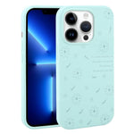 Custodia per telefono in silicone liquido con fori grandi e stampa floreale a margherite., For iPhone 13 Pro Max, For iPhone 13 Pro, For iPhone 13, For iPhone 12