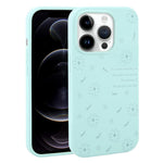 Custodia per telefono in silicone liquido con fori grandi e stampa floreale a margherite., For iPhone 12 Pro Max, For iPhone 12 Pro