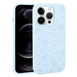 Custodia per telefono in silicone liquido con fori grandi e stampa floreale a margherite., For iPhone 12 Pro Max, For iPhone 12 Pro
