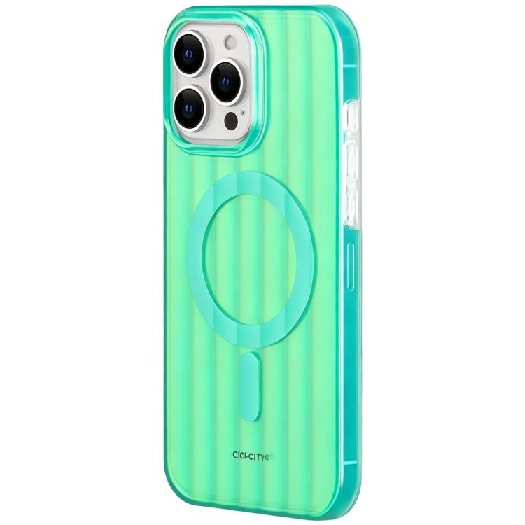 Custodia magnetica per telefono CICI-CITY CH-64 Aurora a tinta unita., For iPhone 16 Pro Max, For iPhone 16 Pro, For iPhone 15 Pro Max, For iPhone 15 Pro