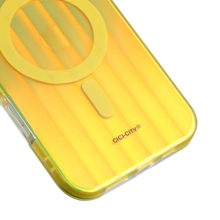 Custodia magnetica per telefono CICI-CITY CH-64 Aurora a tinta unita., For iPhone 16 Pro Max, For iPhone 16 Pro, For iPhone 15 Pro Max, For iPhone 15 Pro