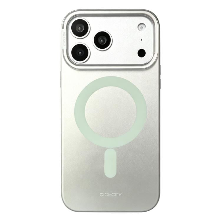 CICI-CITY CH-65 Custodia magnetica per telefono con texture metallica effetto chiaro di luna., For iPhone 17 Pro Max, For iPhone 17 Pro, For iPhone 16 Pro Max, For iPhone 16 Pro