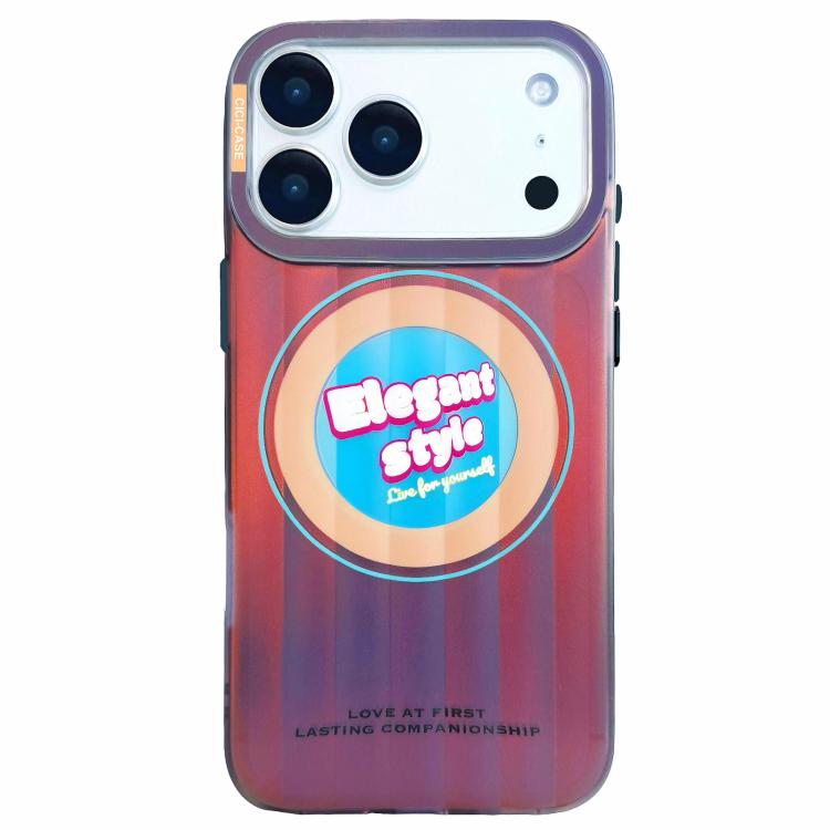 Custodia magnetica per telefono CICI-CITY CH-66 Aurora Stripe, For iPhone 17 Pro Max, For iPhone 17 Pro, For iPhone 16 Pro Max, For iPhone 16 Pro