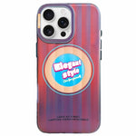 Custodia magnetica per telefono CICI-CITY CH-66 Aurora Stripe, For iPhone 17 Pro Max, For iPhone 17 Pro, For iPhone 16 Pro Max, For iPhone 16 Pro
