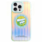 Custodia magnetica per telefono CICI-CITY CH-66 Aurora Stripe, For iPhone 15 Pro Max, For iPhone 15 Pro