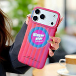 Custodia magnetica per telefono CICI-CITY CH-66 Aurora Stripe, For iPhone 17 Pro Max, For iPhone 17 Pro, For iPhone 16 Pro Max, For iPhone 16 Pro