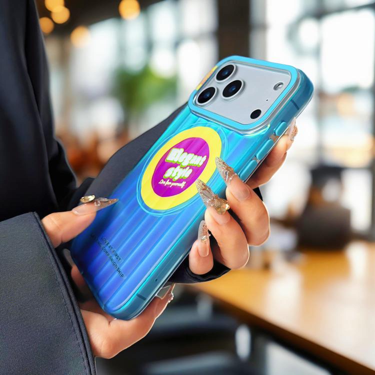 Custodia magnetica per telefono CICI-CITY CH-66 Aurora Stripe, For iPhone 17 Pro Max, For iPhone 17 Pro, For iPhone 16 Pro Max, For iPhone 16 Pro