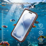 Custodia impermeabile IP68 magnetica per smartphone compatibile i
