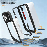 Custodia impermeabile IP68 magnetica per smartphone compatibile i