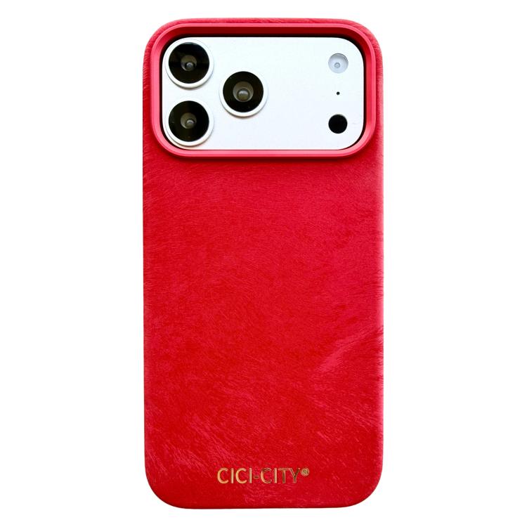 CICI-CITY CH-67 Custodia per telefono in velluto con chiusura magnetica invisibile, tinta unita., For iPhone 17 Pro Max, For iPhone 17 Pro, For iPhone 16 Pro Max, For iPhone 16 Pro