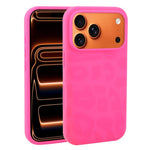 Custodia in silicone liquido leopardata per iPhone 17 Pro Max