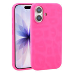 Custodia in silicone liquido leopardata per iPhone 17