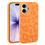 Custodia in silicone liquido leopardata per iPhone 17