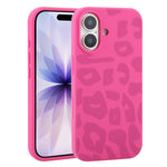 Custodia in silicone liquido leopardata per iPhone 17