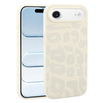 Custodia in silicone liquido leopardata per iPhone 17