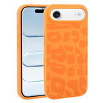 Custodia in silicone liquido leopardata per iPhone 17