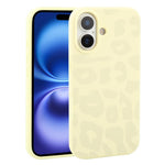Custodia in silicone leopardata per iPhone 16 Plus