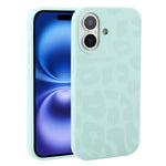 Custodia in silicone leopardata per iPhone 16 Plus