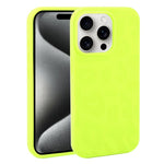 Custodia in silicone liquido leopardata per iPhone 15 Pro Max