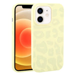 Custodia in silicone leopardata per iPhone 13 e iPhone 12