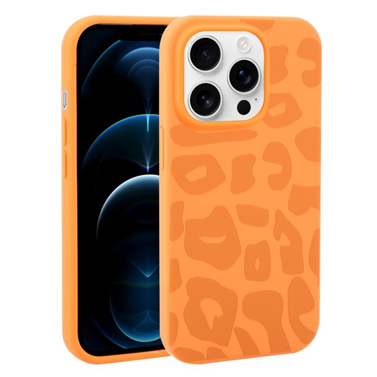 Custodia in silicone leopardata per iPhone 12 Pro Max