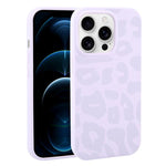 Custodia in silicone leopardata per iPhone 12 Pro Max