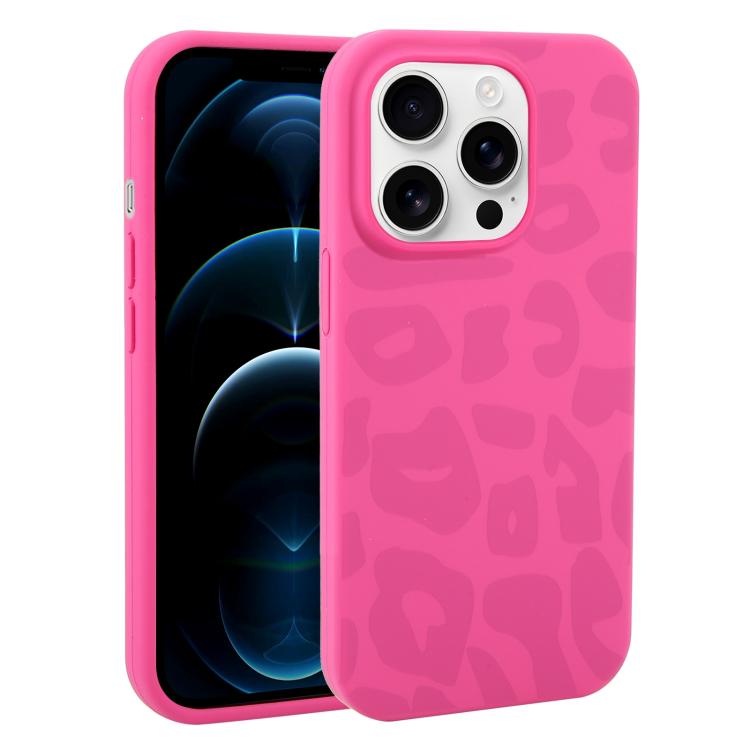 Custodia in silicone leopardata per iPhone 12 Pro Max