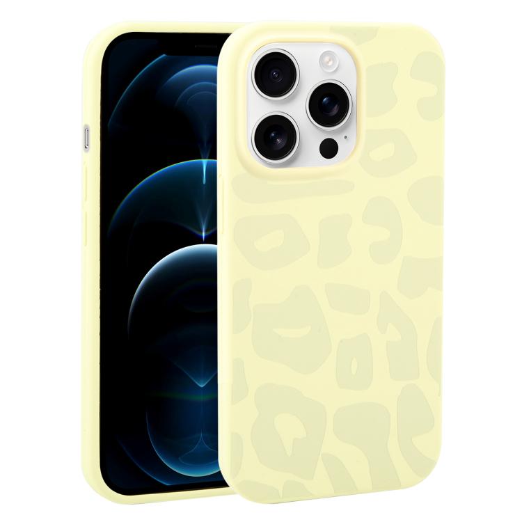 Custodia in silicone leopardata per iPhone 12 Pro Max