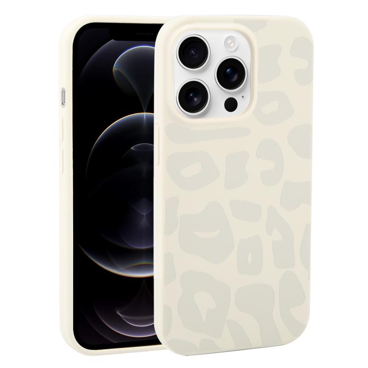 Custodia in silicone leopardata per iPhone 12 Pro Max