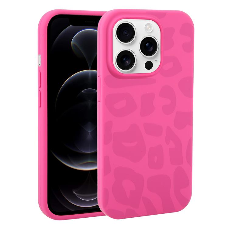 Custodia in silicone leopardata per iPhone 12 Pro Max