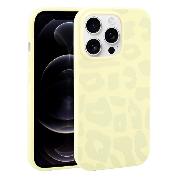 Custodia in silicone leopardata per iPhone 12 Pro Max