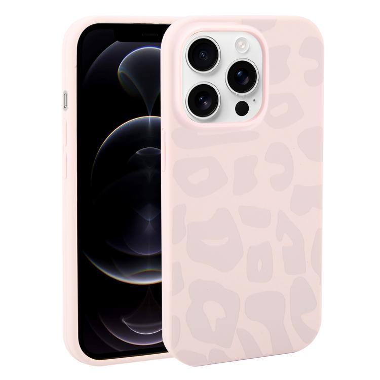 Custodia in silicone leopardata per iPhone 12 Pro Max