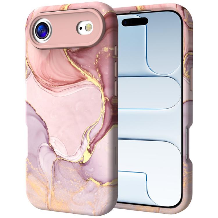 Custodia TPU con stampa marmorizzata per iPhone 17 Pro Max