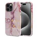 Custodia TPU con stampa marmorizzata per iPhone 16 Plus