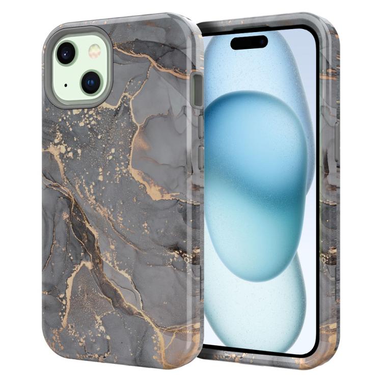 Custodia TPU con stampa marmorizzata per iPhone 16 Plus