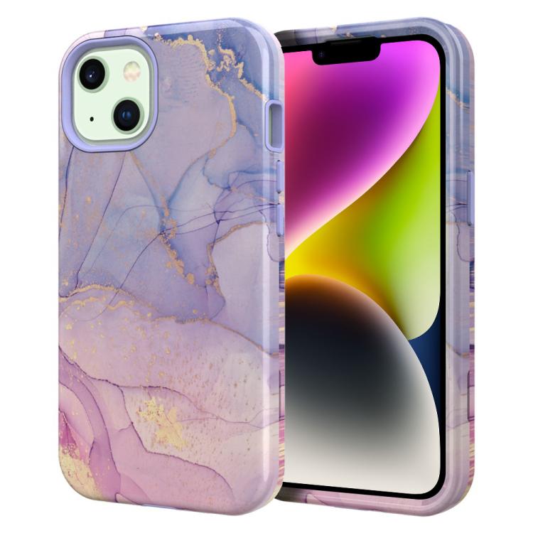 Custodia TPU con stampa marmorizzata per iPhone 13 e 14