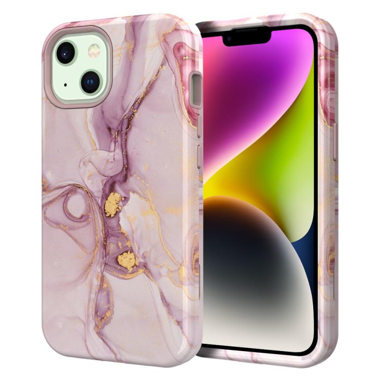 Custodia TPU con stampa marmorizzata per iPhone 13 e 14