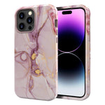Custodia TPU con stampa marmorizzata per iPhone 13 e 14