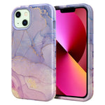 Custodia TPU e PC con stampa marmorizzata per iPhone 13